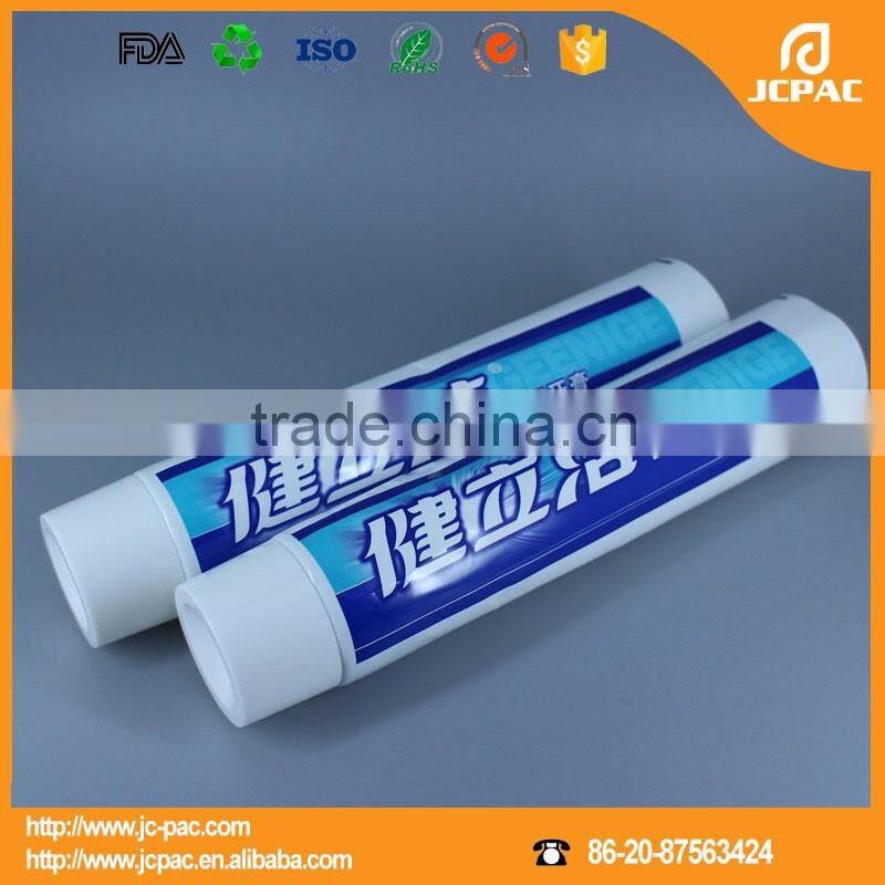 toothpaste aluminium collapsible tube
