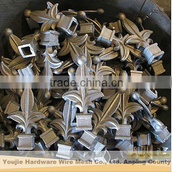 welded wrought iron cast spears ( factory &ISO9001)