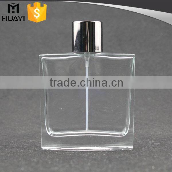 clear glass perfume bottle china factory