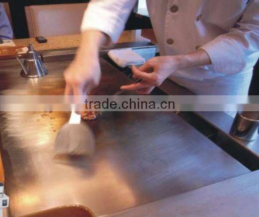 Stainless Steel & Cast Iron Electric Griddle