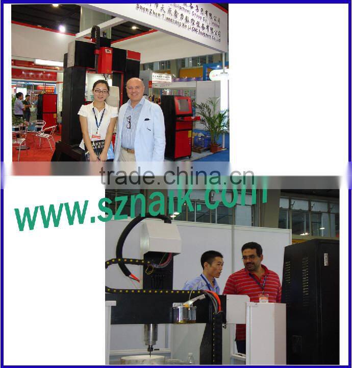 China CNC wood/aluminum carving machine heavy-duty with low price high speed professional
