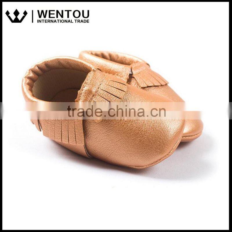 Baby Tassels Soft Sole Leather Infant Toddler Moccasins
