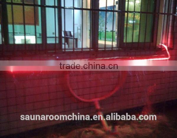 SS304 LED waterfall for pool water landscaping