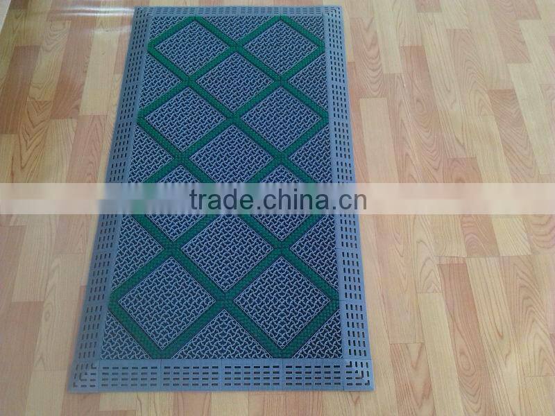plum blossom eva material DIY door mat for bank ,for supermarket and for commercial area
