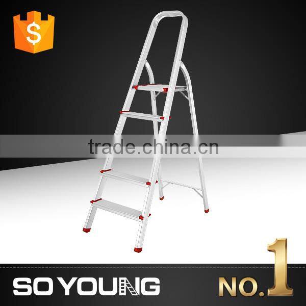 aluminium folding step ladder hinge, Max loading 150KGS,wooden decoration ladder
