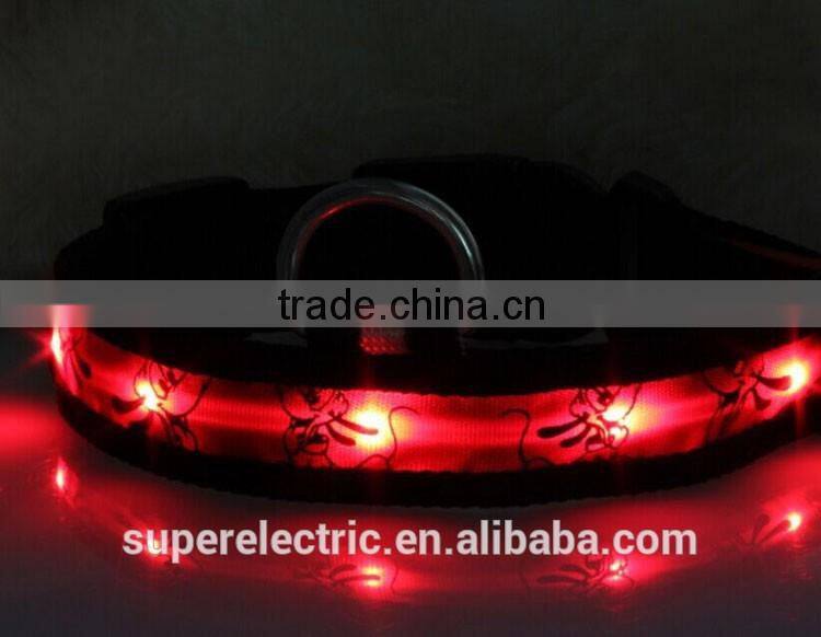 High grade eco-friendly pet lead leashes wholesale led lighted retractable dog leash