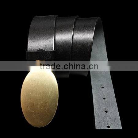 Square 4.1 cm solid brass plate bukle brass material plaque buckle brass plain buckle