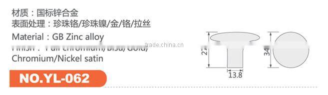 mushroom shape kitchen furniture knobs