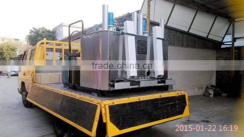 High Frequency double cylinder thermoplastic preheater