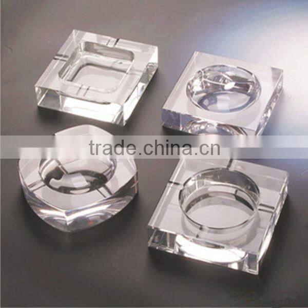 2015 acrylic crystal top grade elegant ashtray