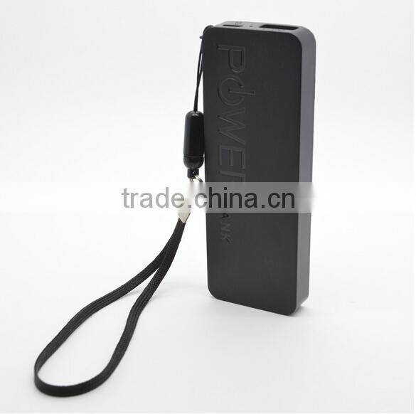 promotional slim mobile power bank 2600mah portable power bank