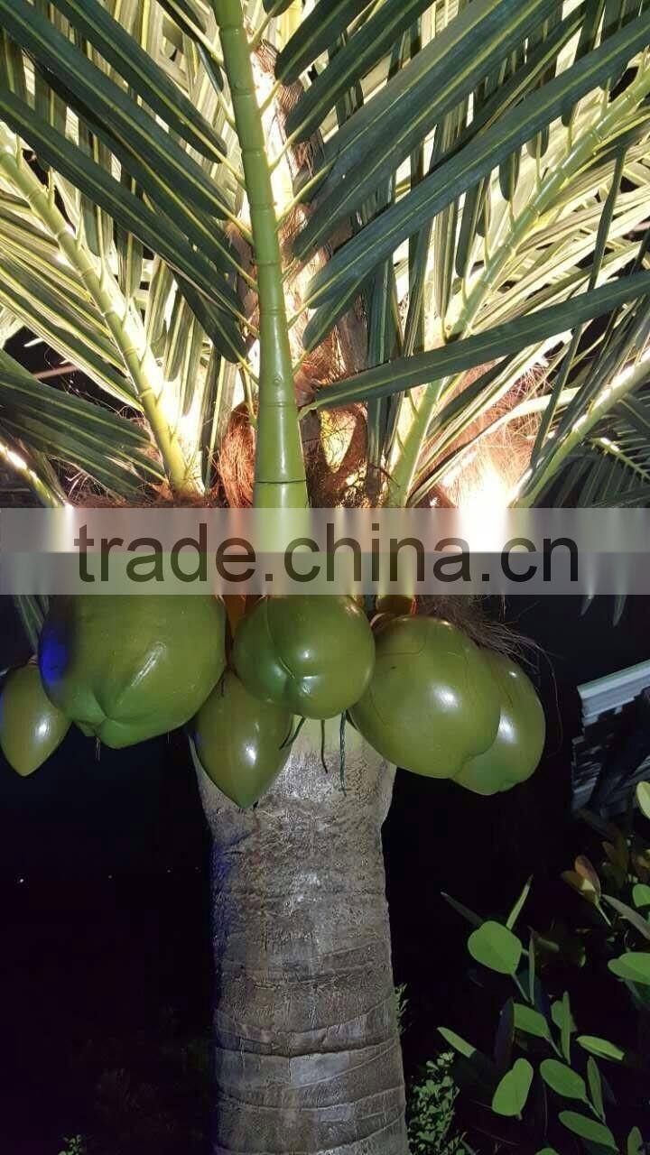 Acrylic Christmas Led Light Tree Outdoor Coconut Palm Tree LED Lights