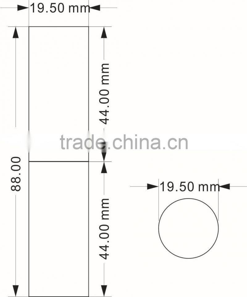 MINI shiny pink Empty Lipstick Tube for girls