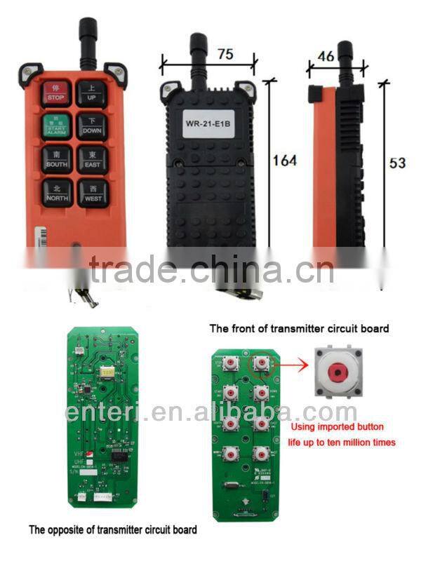 Telecrane Radio Remote Controller/cranes wireless remote control/Crane remote control