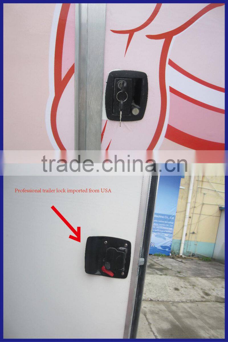 European Quality, Chinese Price fv-40 mobile food van bicycle for food sale food vending trailer for sale