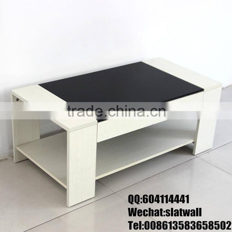 Modern melamine wooden coffee table for sale