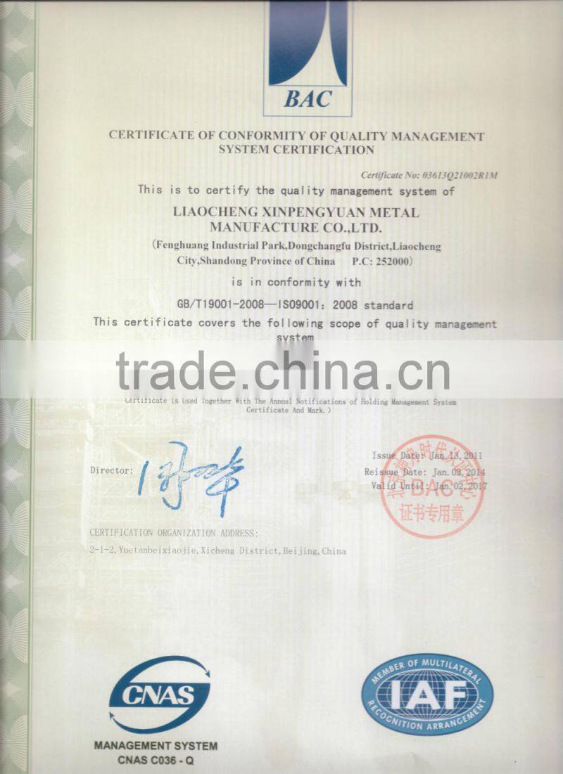 hot selling galvanized steel pipe railing