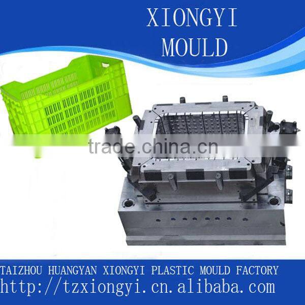 custom EU standard injection plastic recycle container mould manufacturer