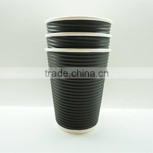 High Quanlity 12oz Ripple Wall Corrugated Cups