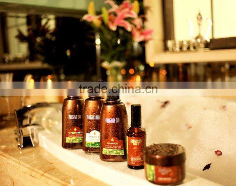 2016 newest best hot sell moisture and smoothing private label keratin pure Argan Oil Shampoo