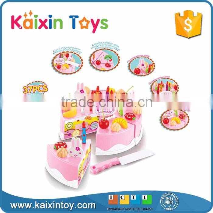 10264560 2016 New Toy Plastic Happy Birthday Cutting Toy For Children