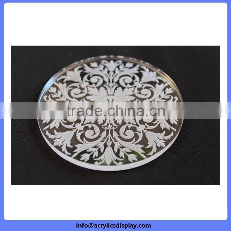 Wholesale Nice looking square acrylic coaster