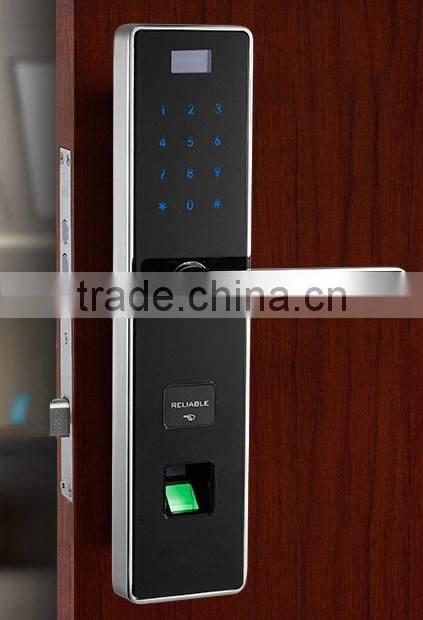 Hot Sell Fingerprint Door Lock with Hidden Touch Screen Button