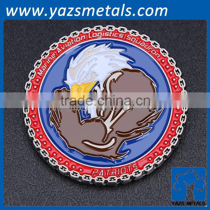 Wholesale Coin Supplies custom metal coin tag