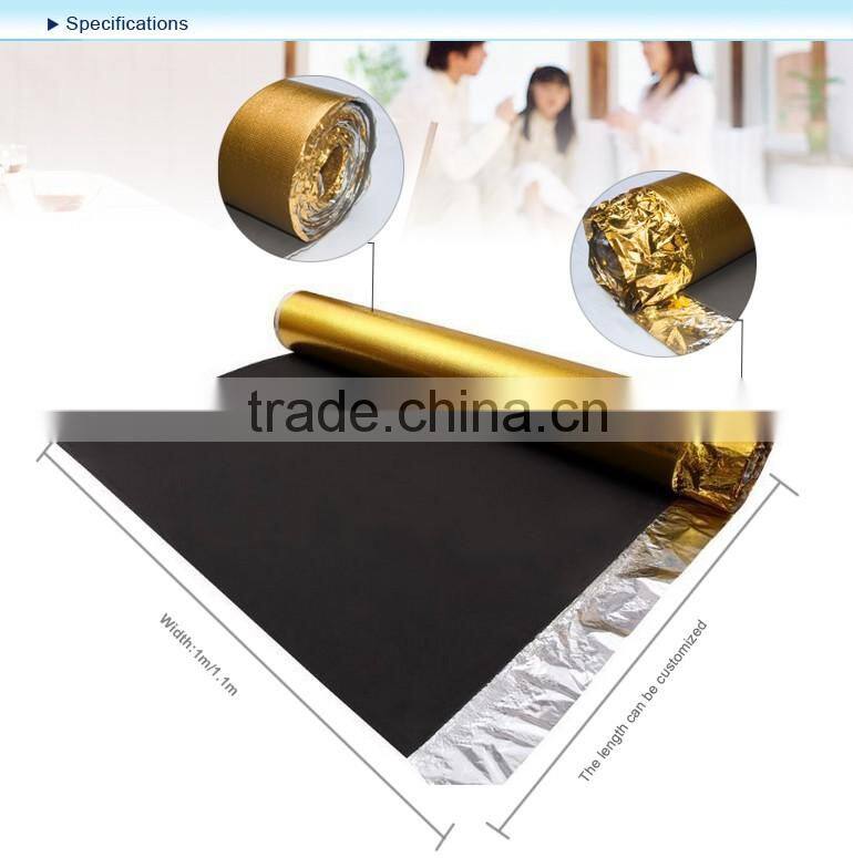 EVA with golden film