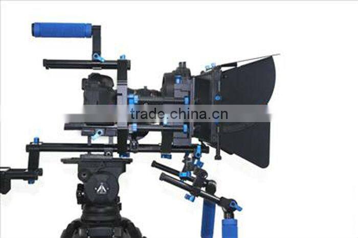 5D2 5D3 7D DSLR Rig Rigs Video Shoulder Camera Support Stabilizer Follow focus