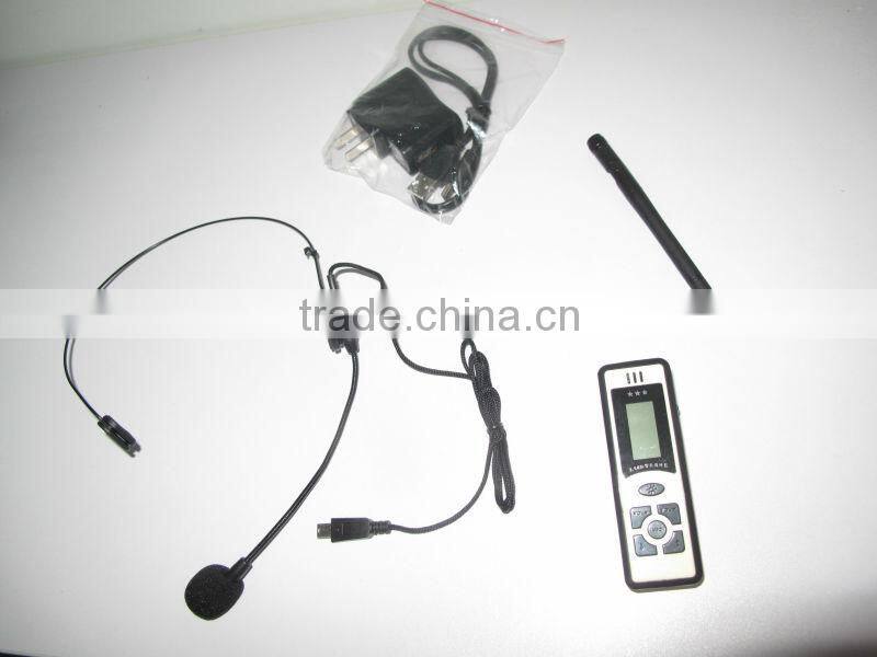 wireless multi-media audio classroom, audio laboratory with amplifier, speakers