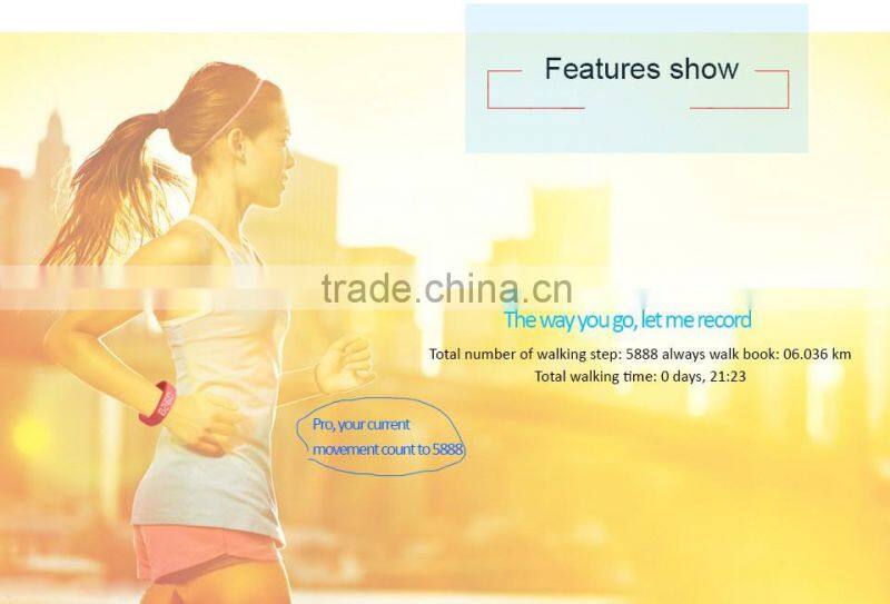 Silicone fitness smart wristband pedometers, cheap waterproof kids pedometer watch, wristband calories pedometer