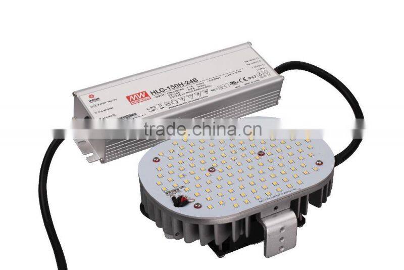 Patent delisgn 150w SNC UL cUL DLC list 5 years warranty led retrofit kit for commercial lighting