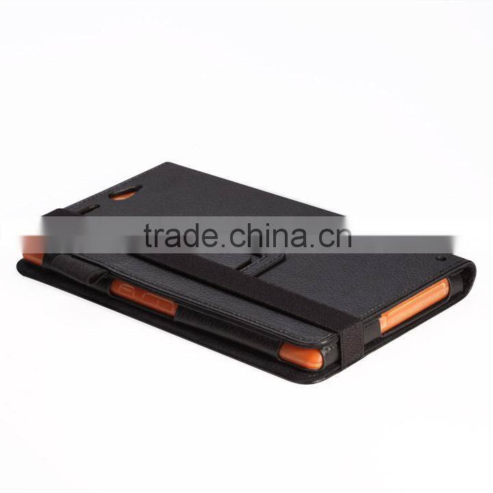 most selling product in alibaba tablet PU product case for Sharp Aquos Pad SH-08E