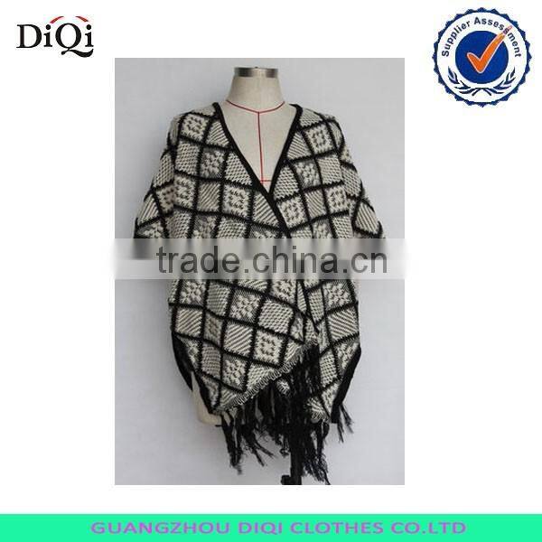 Women heavy knit sweater shawl collar cardigan