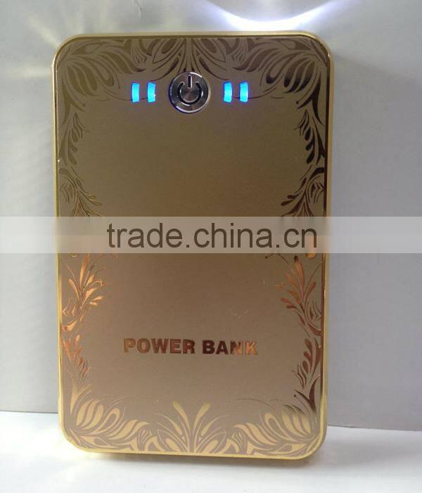 8000mAh Ultra-Compact High Capacity Portable Charger Backup External Battery Pack Lithium Ion Battery Power Bank
