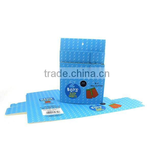 Factory direct cmyk color printed cardboard display box
