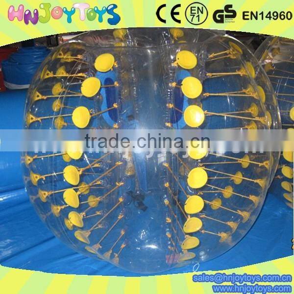 hot sale cheap exellent inflatable bumber ball | customized hamsters ball for sale