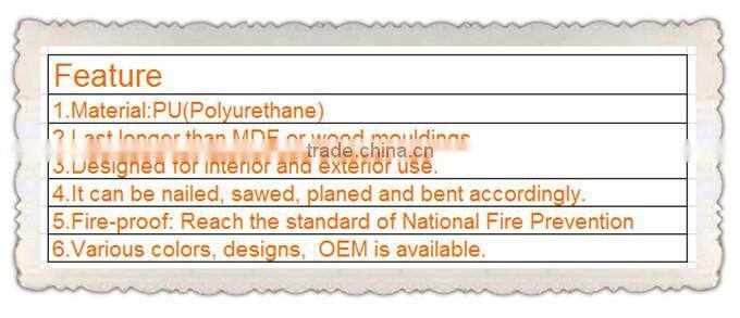 decorative PU moulding line for ceiling