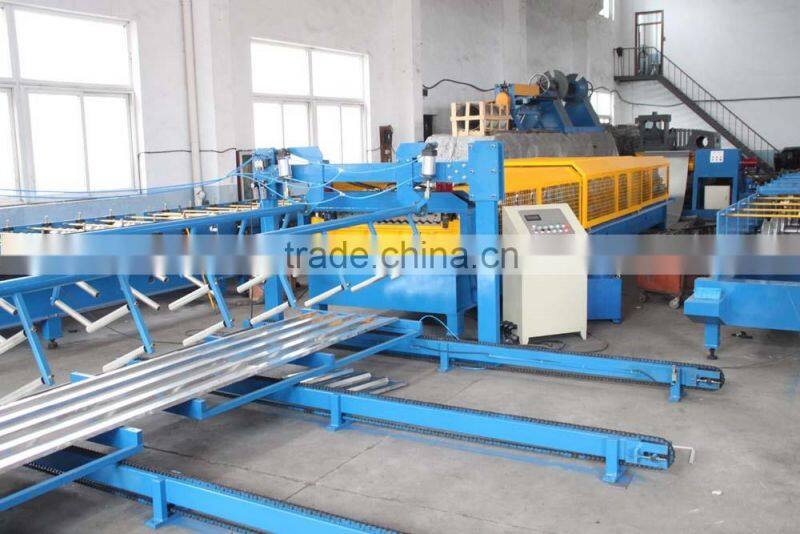 Color Steel Glalvanized Metal Double Deck Trapezoidal Tile Sheet Roof Wall Panel Machine, Double Layer Roof Roll Forming Machine