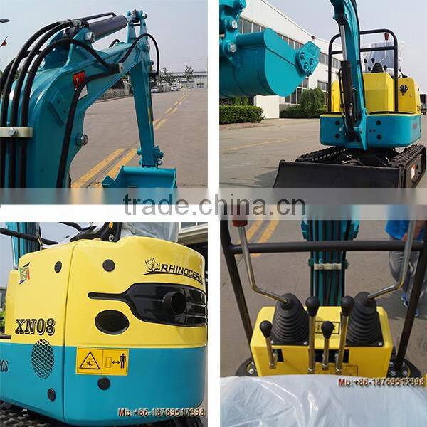 small excavator 0.8ton excavator machine earthmoving equipment