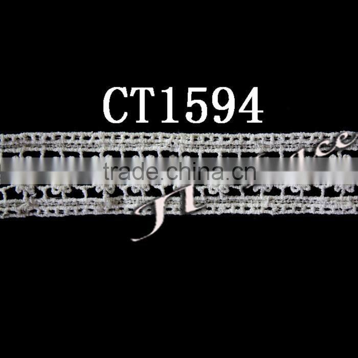 cheap design trim lace& cotton lace trim yard CT1596