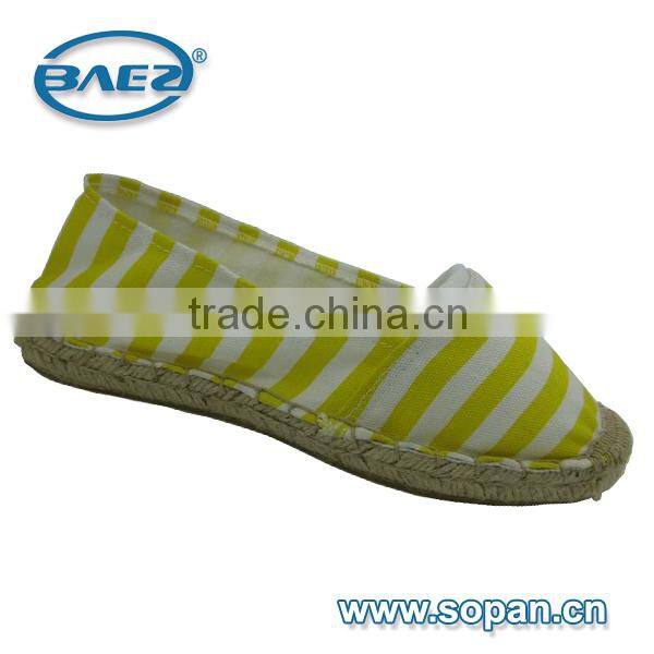 2014 canvas upper with rope insoe RB hot sell ladies shoes