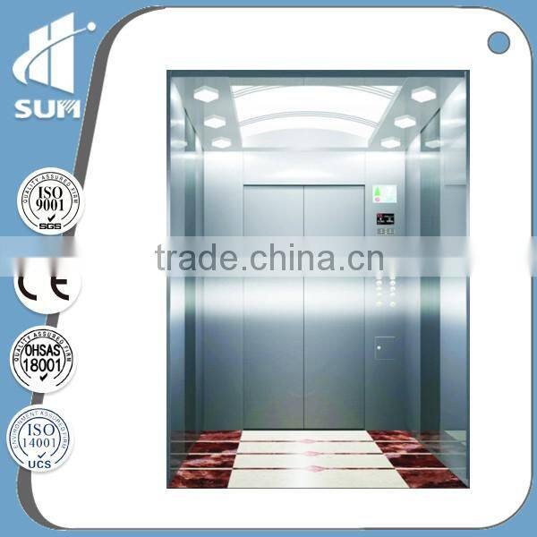CE approved speed 1.0m/s traction motor for elevator
