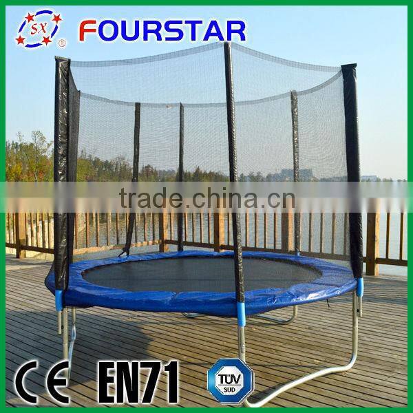 Wuhu fourstar Round Outdoor Sport 10FT Trampoline with safety Net