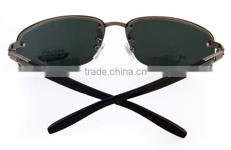 Latest Retro half frame sunglasses polarized stocks