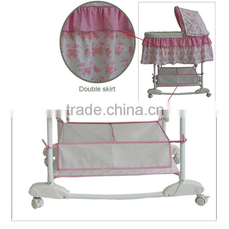 High quality fatory price Deluxe Baby Bassinet bed