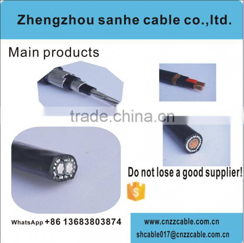 Covered Line Wire AAC overhead cable