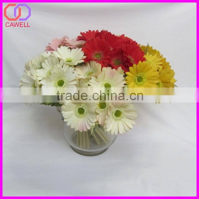 mini real touch PU daisy gerbera flower