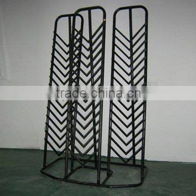 Metal Staggered Tile Display Stand